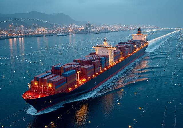 Global supply chain logistics.